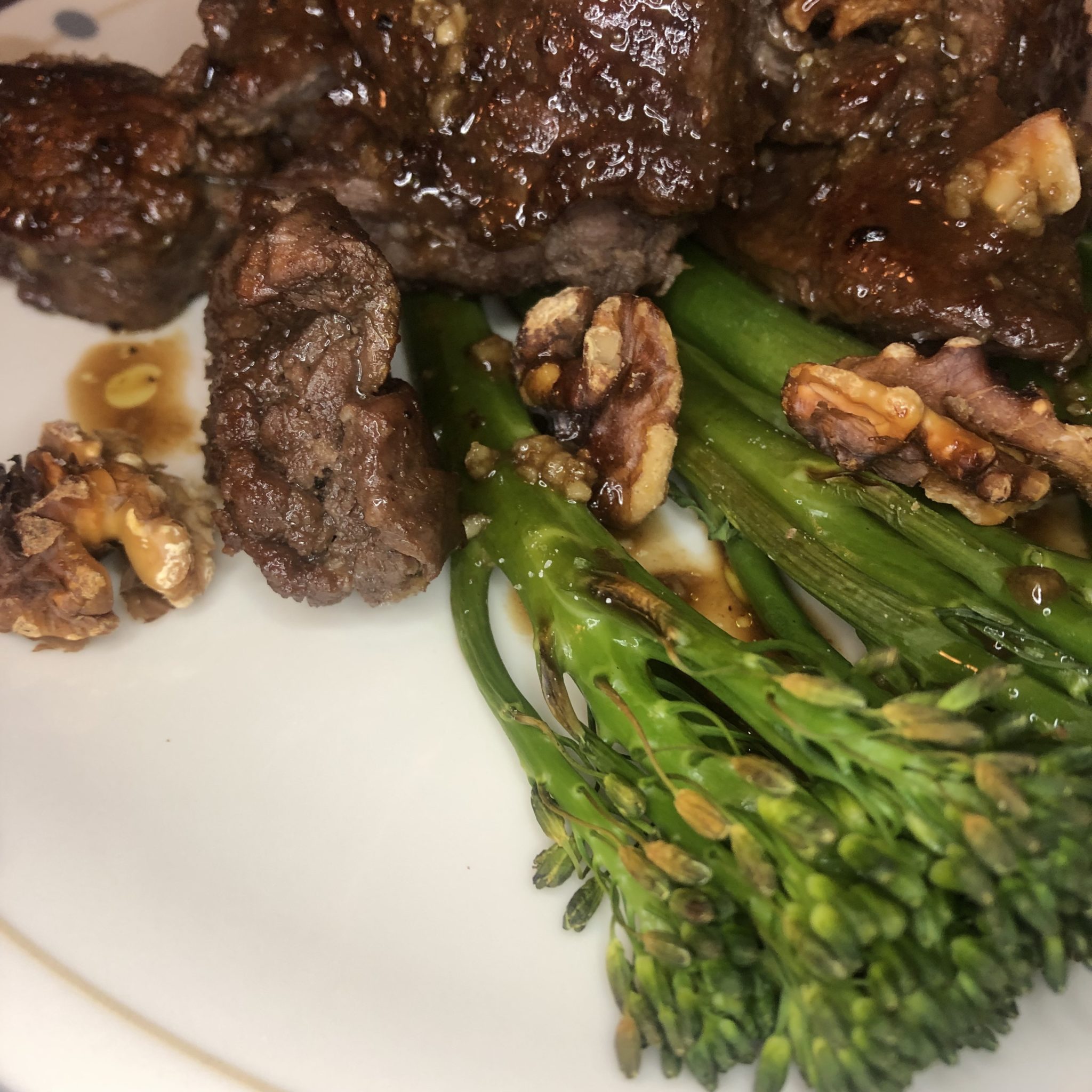 Skirt Steak & Broccolini Dinner